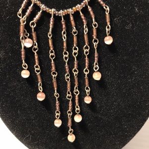 Afterthoughts beaded necklace